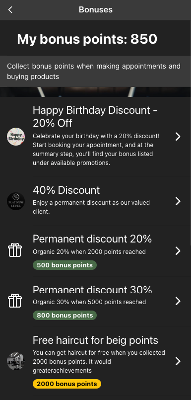 All bonuses All binuses