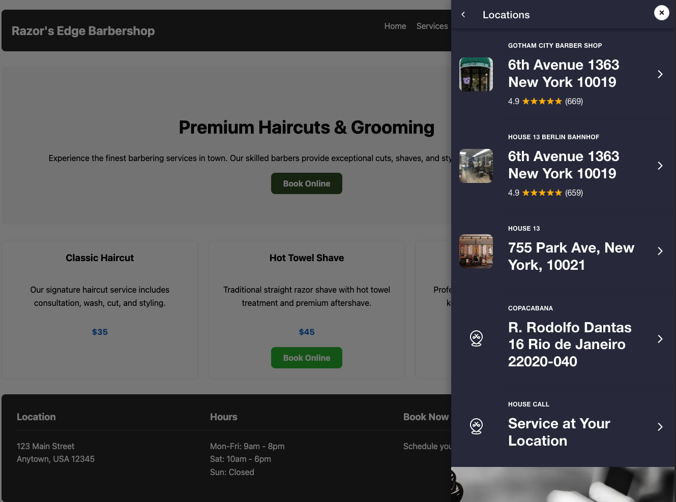 Booking Sidebar Widget